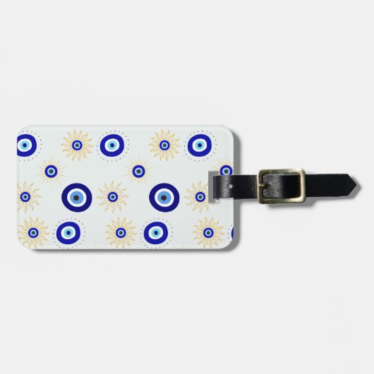 Evil Eye Symbol ラゲッジタグ (正面横)