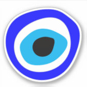 Evil Eye Talisman & Arabic amulet /ギリシャの魅力Sti シール (正面)