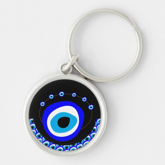 Evil Eye Talisman & Arabic Amulet /トルコ語，ギリシャ語 キーホルダー (正面)
