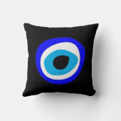 Evil Eye Talisman & Arabic Amulet /トルコ語，ギリシャ語 クッション (裏面)