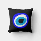 Evil Eye Talisman & Arabic Amulet /トルコ語，ギリシャ語 クッション (正面)