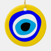 Evil Eye Talisman & Arabic Amulet /トルコ語，ギリシャ語 セラミックオーナメント (裏面)
