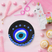 Evil Eye Talisman & Arabic Amulet /トルコ語，ギリシャ語 ペーパープレート (パーティー)