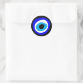 Evil Eye Talisman & Arabic Amulet /トルコ語，ギリシャ語 ラウンドシール (バッグ)