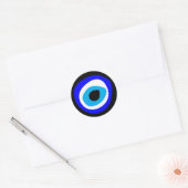 Evil Eye Talisman & Arabic Amulet /トルコ語，ギリシャ語 ラウンドシール (封筒)
