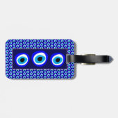 Evil Eye Talisman & Arabic Amulet /トルコ語，ギリシャ語 ラゲッジタグ (裏面横)