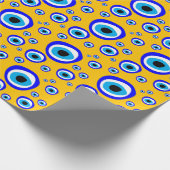 Evil Eye Talisman & Arabic Amulet /トルコ語，ギリシャ語 ラッピングペーパー (角)