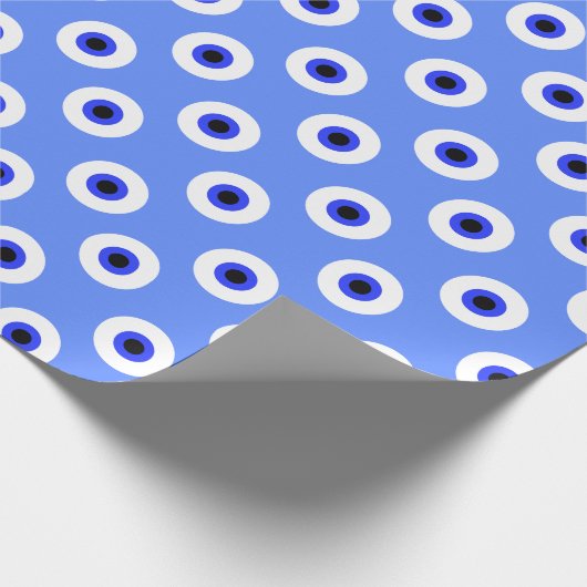 Evil Eye Tile Pattern ラッピングペーパー (角)
