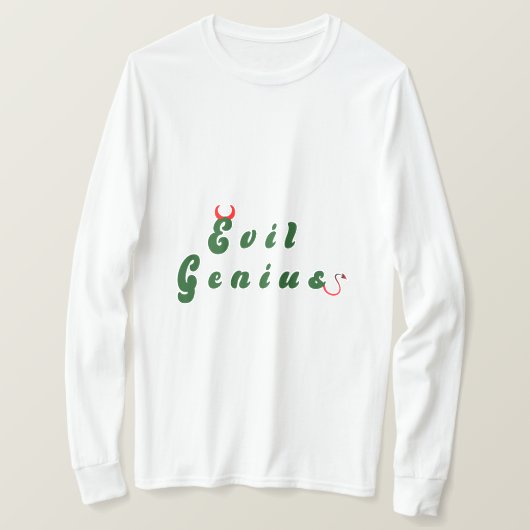 Evil Genius 2シャツ Tシャツ (デザイン正面)