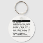Evil Genius Ad キーホルダー (正面)