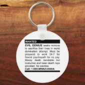 Evil Genius Ad キーホルダー (正面)