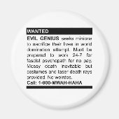 Evil Genius Ad マグネット (正面)