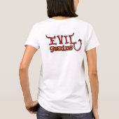 Evil Genius Tシャツ (裏面)