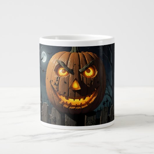 Evil Jack O'Lantern ジャンボコーヒーマグカップ (正面)