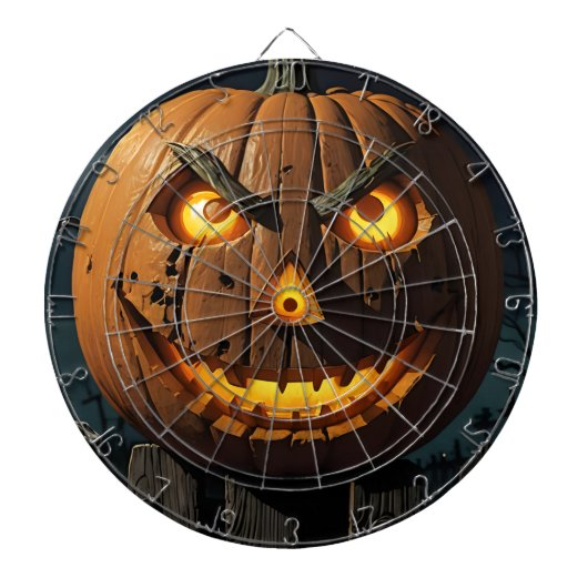 Evil Jack O'Lantern ダーツボード (正面)