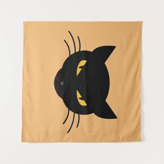 Evil Kitty タペストリー (正面(横))