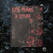 Evil Plans & Stuff Gothic ノートブック