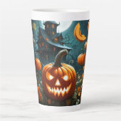 Evil pumpkin カフェラテマグ (正面)