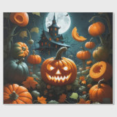 Evil pumpkin ラッピングペーパー (フラット)