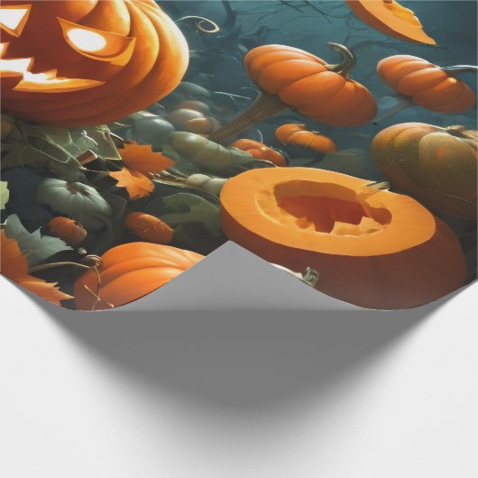 Evil pumpkin ラッピングペーパー (角)