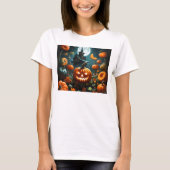 Evil pumpkin white tシャツ (正面)
