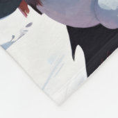 Evil Snowman and Snowson Fleece Blanket フリースブランケット (角)