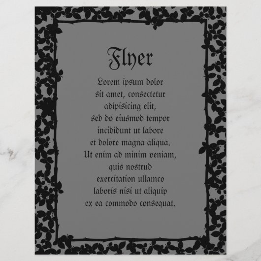 Evil Topiary座標 チラシ (正面)