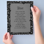 Evil Topiary座標 チラシ (手)