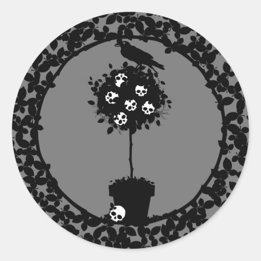 Evil Topiary座標 ラウンドシール (正面)