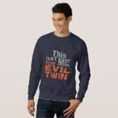 Evil Twinシャツ – スタイルとカラーを選択 スウェットシャツ (正面フル)