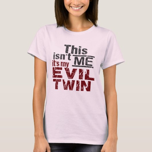Evil Twinシャツ – スタイルとカラーを選択 Tシャツ (正面)