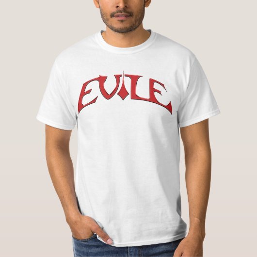 EvileのロゴのTシャツ Tシャツ (正面)