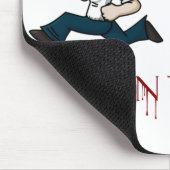 evilontwolegs.comのロゴのmousepad マウスパッド (コーナー)