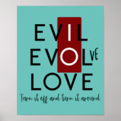 Evil's Hidden Switchオフ ポスター (正面)