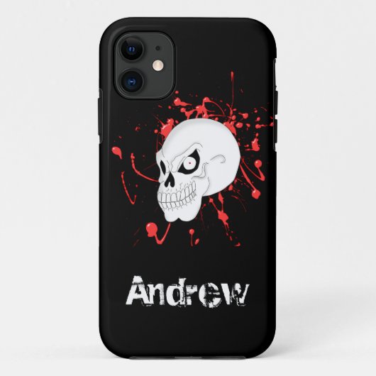 EvilSkullのiPhone 5カバーテンプレート Case-Mate iPhoneケース (裏面)