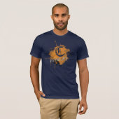 Evincioのオレンジ Tシャツ (正面フル)