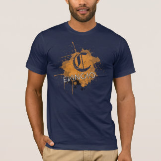 Evincioのオレンジ Tシャツ