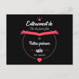 EVJF de "votre prernom" avec ses copines ポストカード