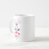 EVJF en cours please wait コーヒーマグカップ (正面左)