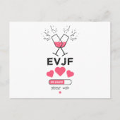 EVJF en cours please wait シーズンポストカード (正面)