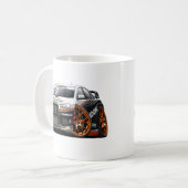 Evoのレースカー コーヒーマグカップ (正面左)