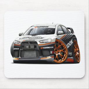 Evoのレースカー マウスパッド