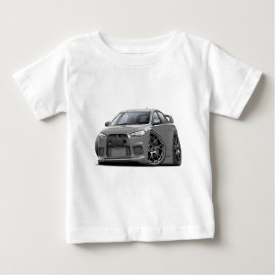 Evoの灰色車 ベビーTシャツ