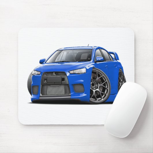 Evoの青車 マウスパッド (マウス)