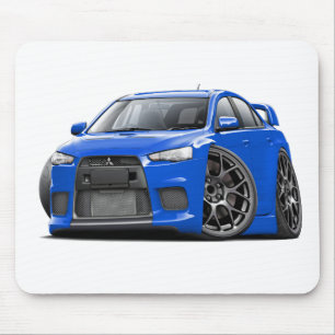 Evoの青車 マウスパッド