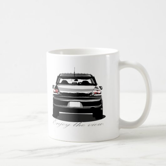 EVOは"眺めを楽しみます。" コーヒーマグカップ (右)
