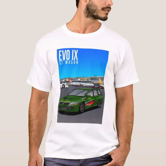 EVO 9ワゴン Tシャツ (正面)
