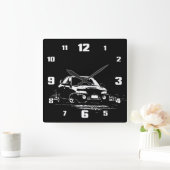 EVO 9 スクエア壁時計 (ホーム)