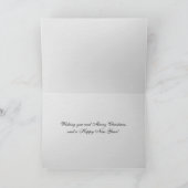 EVO IXカーテーマのクリスマスカード シーズンカード (内部)