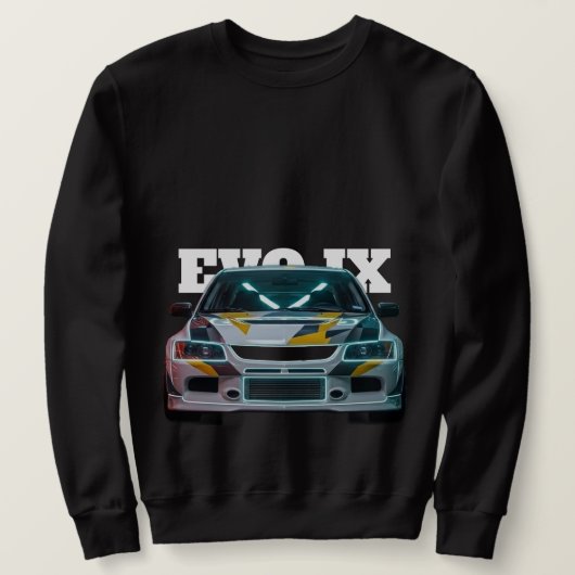 EVO IX スウェットシャツ (デザイン正面)